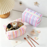 Small Seersucker Stripe Pouch