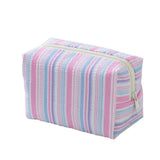 Small Seersucker Stripe Pouch