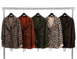 Leopard Animal Print Utility Jacket size 10-18 various colours