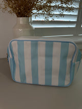 XL Stripe Nylon Pouch - Various Colours