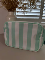 XL Stripe Nylon Pouch - Various Colours