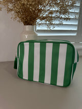 XL Stripe Nylon Pouch - Various Colours
