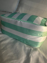 XL Stripe Nylon Pouch - Various Colours