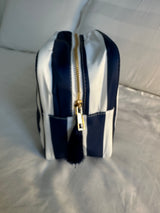 XL Stripe Nylon Pouch - Various Colours