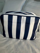 XL Stripe Nylon Pouch - Various Colours